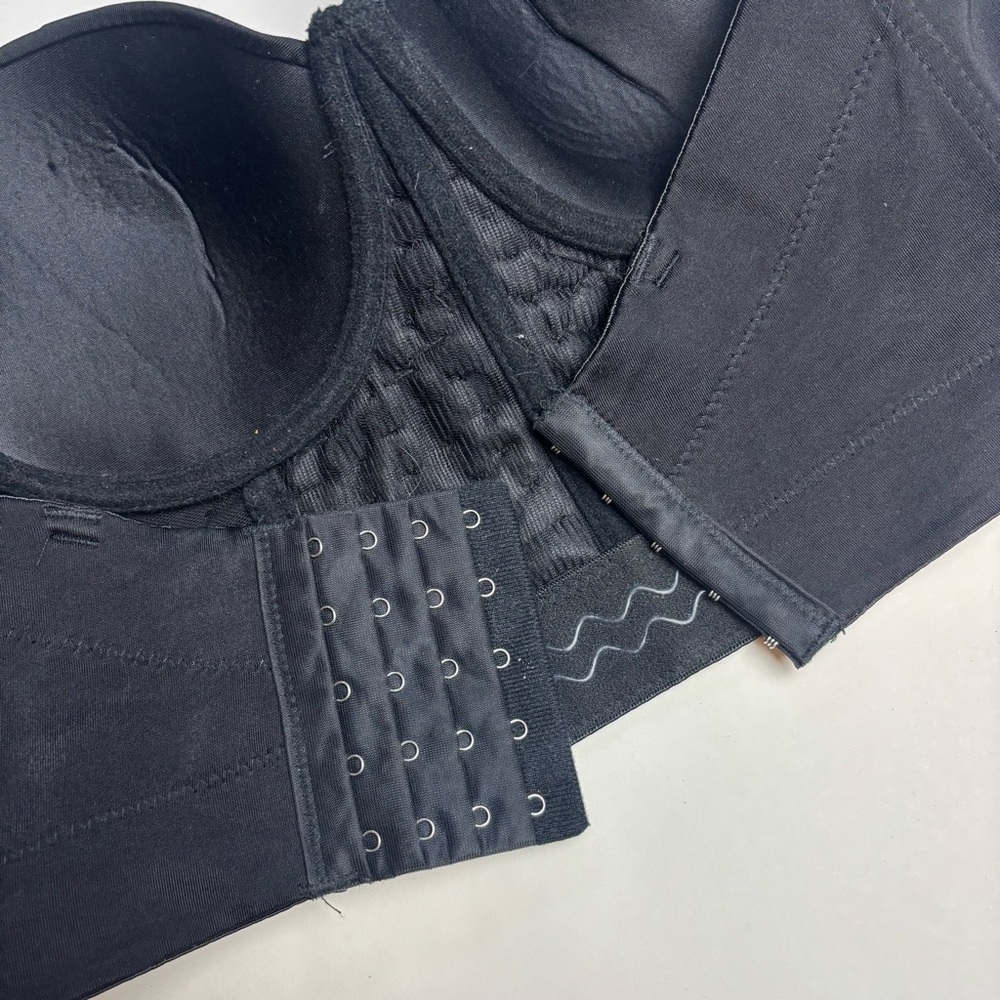 Vintage Retro Black Studded Bustier - Picture 6 of 9